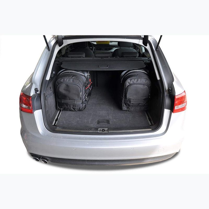 KJUST Kofferraumtaschen Set Audi A6 Avant 2011-2017 5 Stück schwarz 20