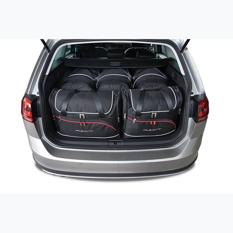 Gepäckträgertaschen-Set KJUST Volkswagen Golf Variant 2013-2020 5 Stk. Schwarz 16