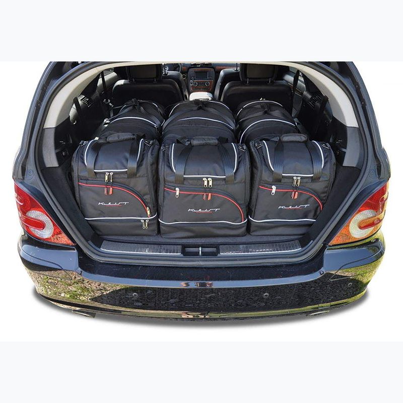 Gepäckträgertaschen-Set KJUST Mercedes-Benz R 2005-2012 6 Stk. Schwarz 11