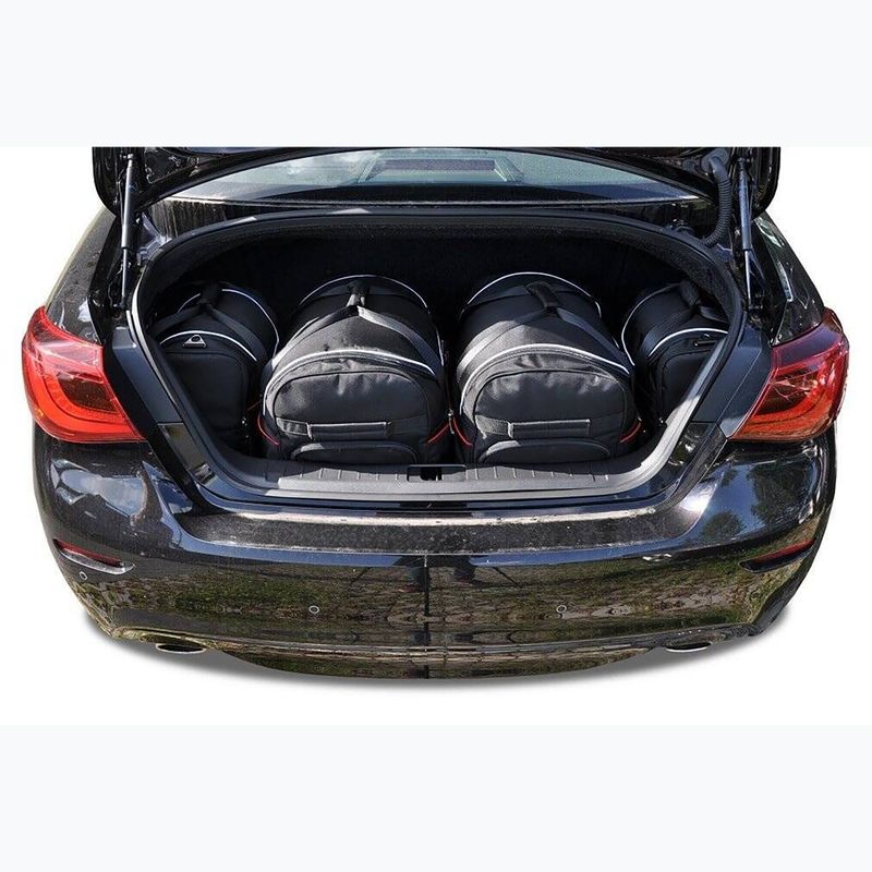 Gepäckträgertaschen-Set KJUST Infiniti Q70 Hybrid 2013-2018 4 Stk black 14