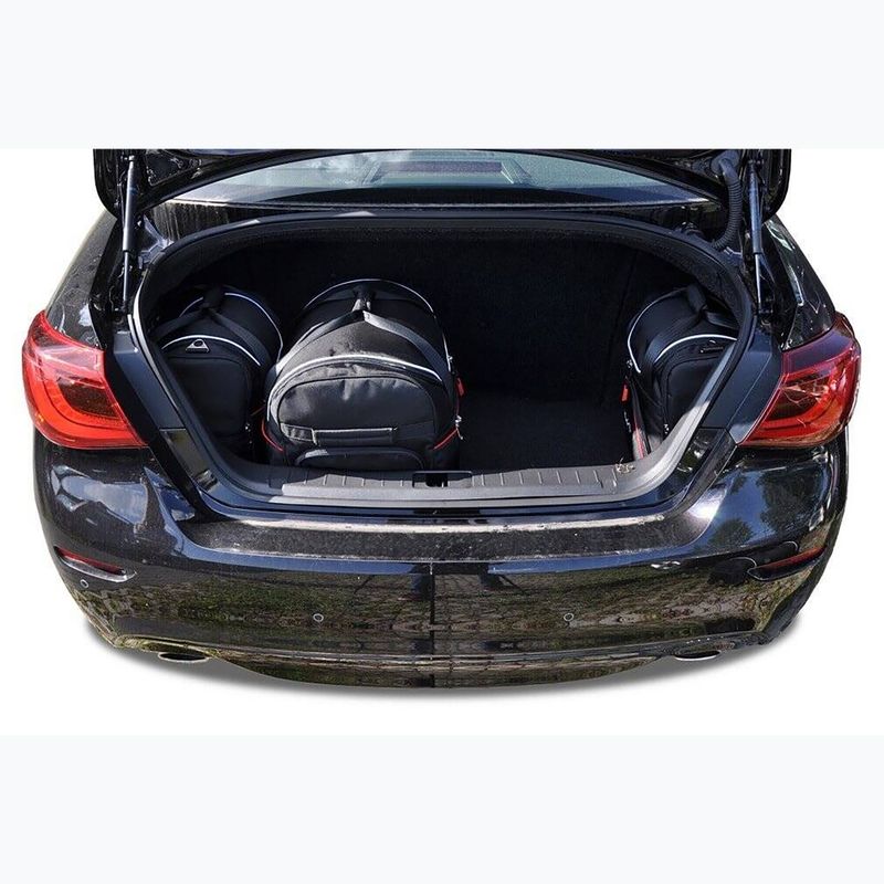 Gepäckträgertaschen-Set KJUST Infiniti Q70 Hybrid 2013-2018 4 Stk black 15
