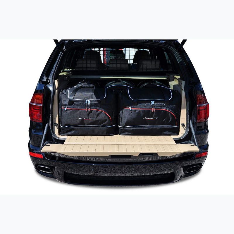 Gepäckträgertaschen-Set KJUST BMW X5 2006-2013 5 Stk black 13