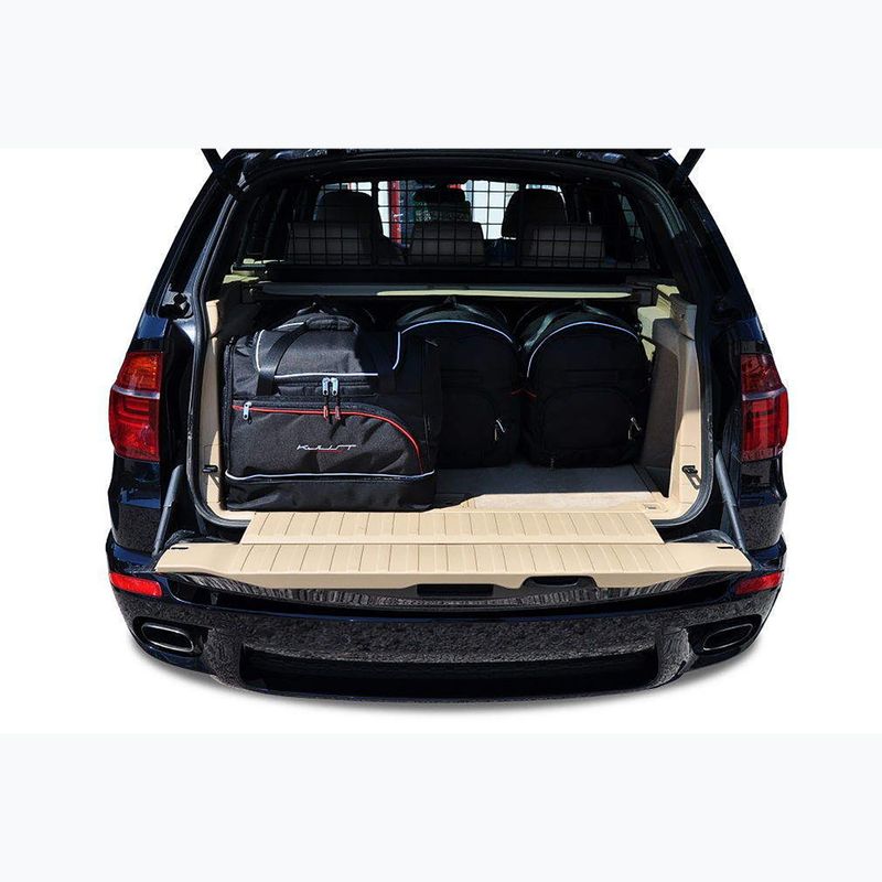 Gepäckträgertaschen-Set KJUST BMW X5 2006-2013 5 Stk black 14