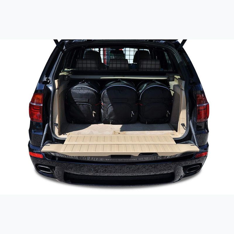 Gepäckträgertaschen-Set KJUST BMW X5 2006-2013 5 Stk black 15