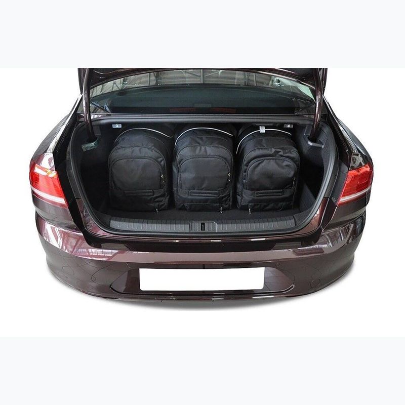 Gepäckträgertaschen-Set KJUST Volkswagen Passat Limousine 2014-2021 5 Stk. Schwarz 18