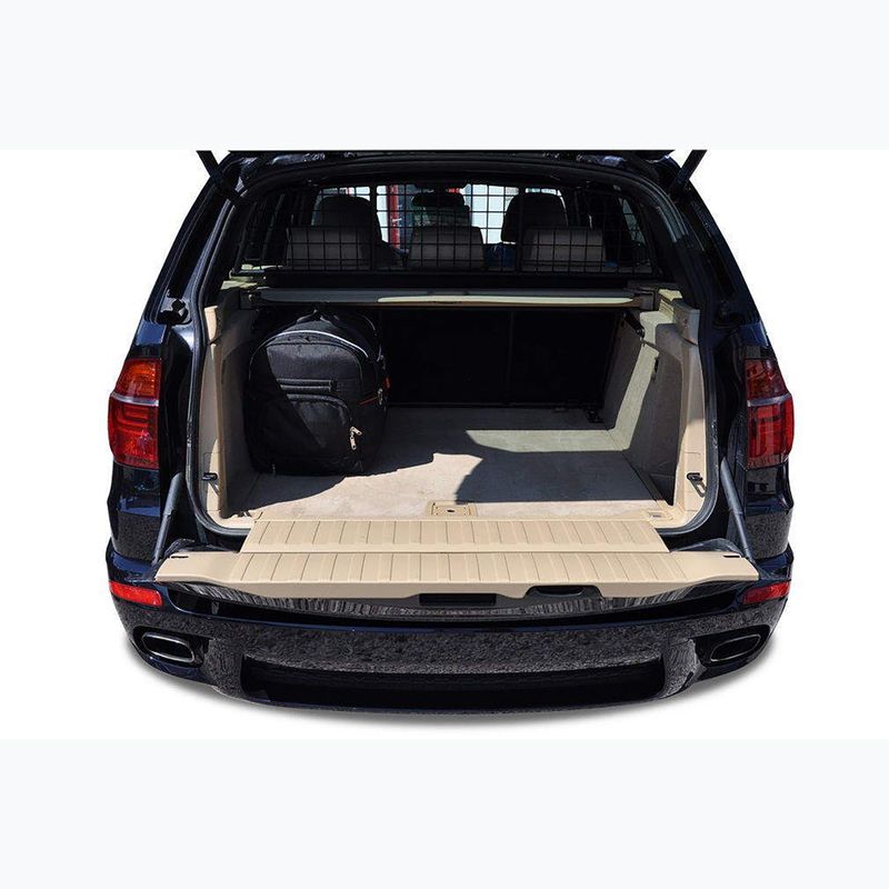 KJUST BMW X5 Kofferraumtaschen Set 2006-2013 5 Stück schwarz 17