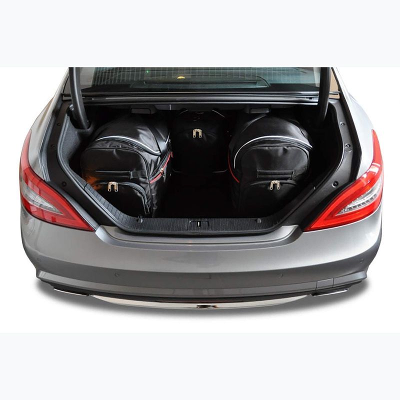 Gepäckträgertaschen-Set KJUST Mercedes-Benz Cls Coupe 2011-2017 4 Stk. Schwarz 12