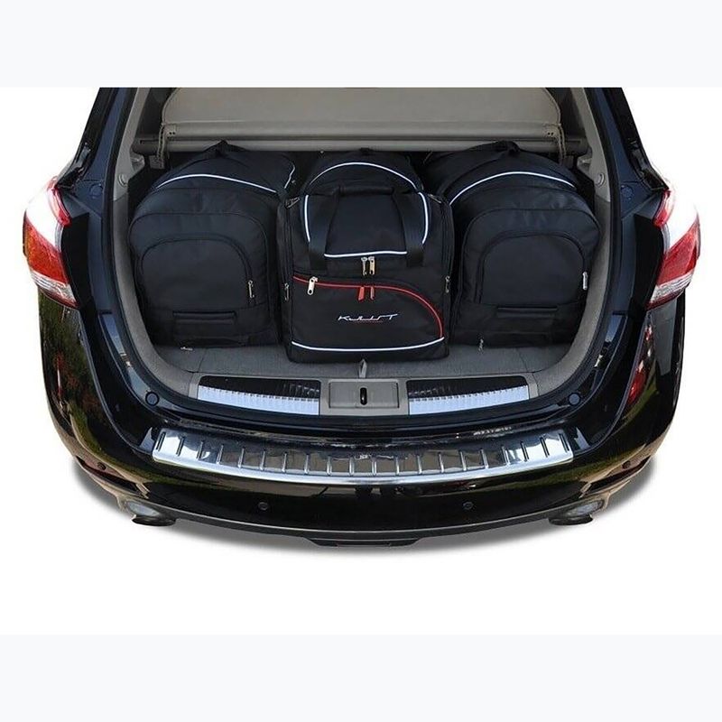 Gepäckträgertaschen-Set KJUST Nissan Murano 2008-2015 4 Stk. Schwarz 12