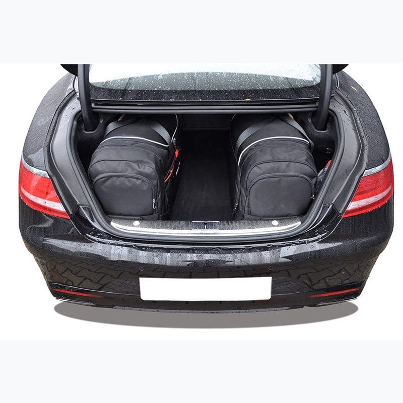 Gepäckträgertaschen-Set KJUST Mercedes-Benz S Coupe 2014-2020 4 Stk. Schwarz 13