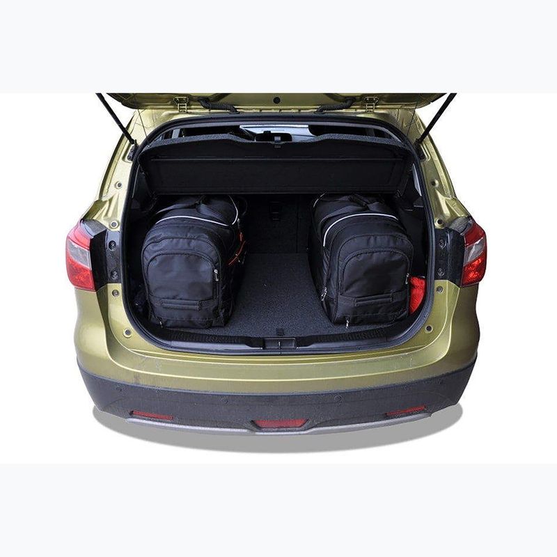 Gepäckträgertaschen-Set KJUST Suzuki Sx4 S-Cross 2013-2021 4 Stk. Schwarz 19