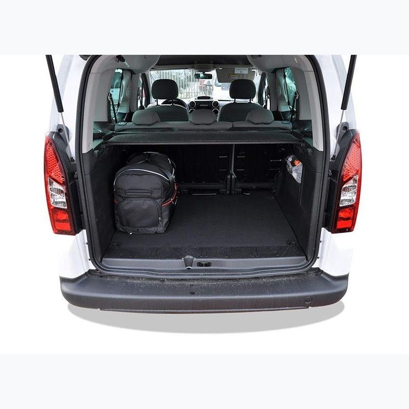 Gepäckträgertaschen-Set KJUST Peugeot Paartner 2008-2019 6 Stk. Schwarz 16