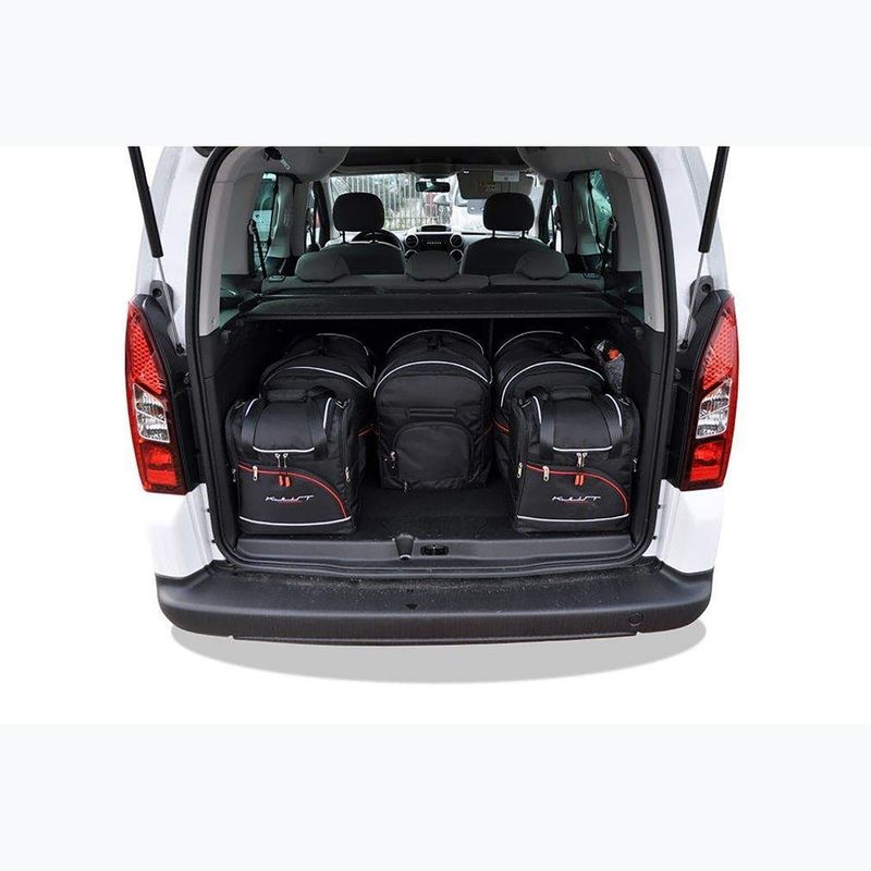 Gepäckträgertaschen-Set KJUST Citroen Berlingo 2008-2018 6 Stk black 15