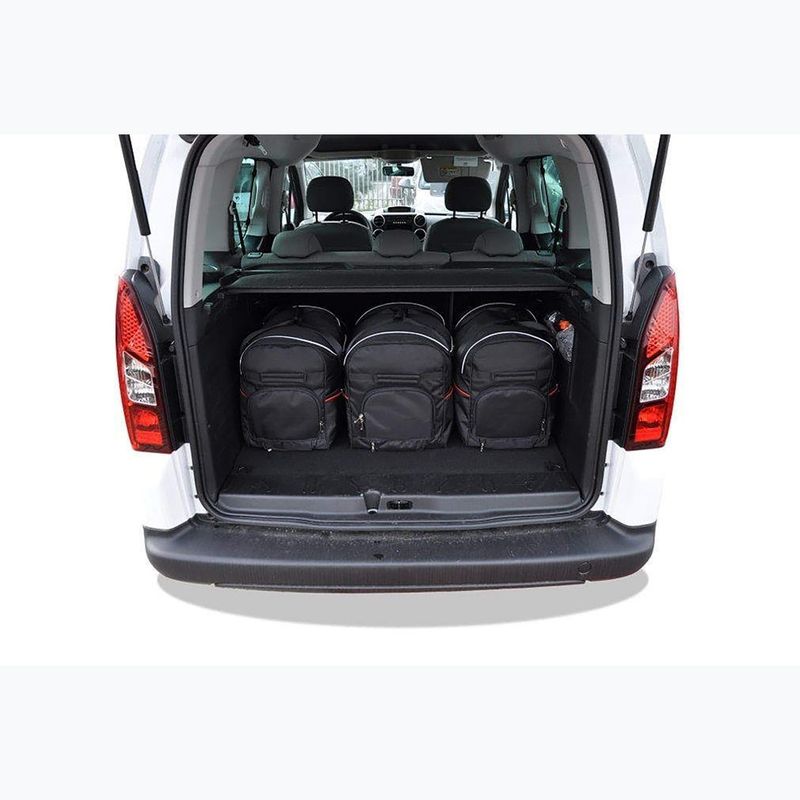 Gepäckträgertaschen-Set KJUST Citroen Berlingo 2008-2018 6 Stk black 17