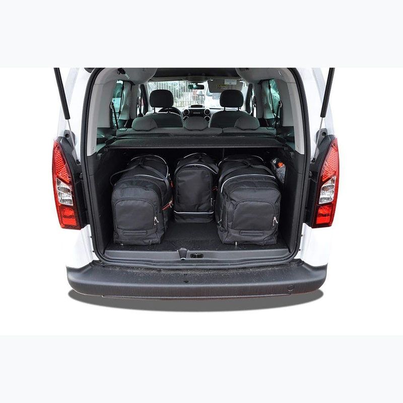 Gepäckträgertaschen-Set KJUST Citroen Berlingo 2008-2018 4 Stk black 19