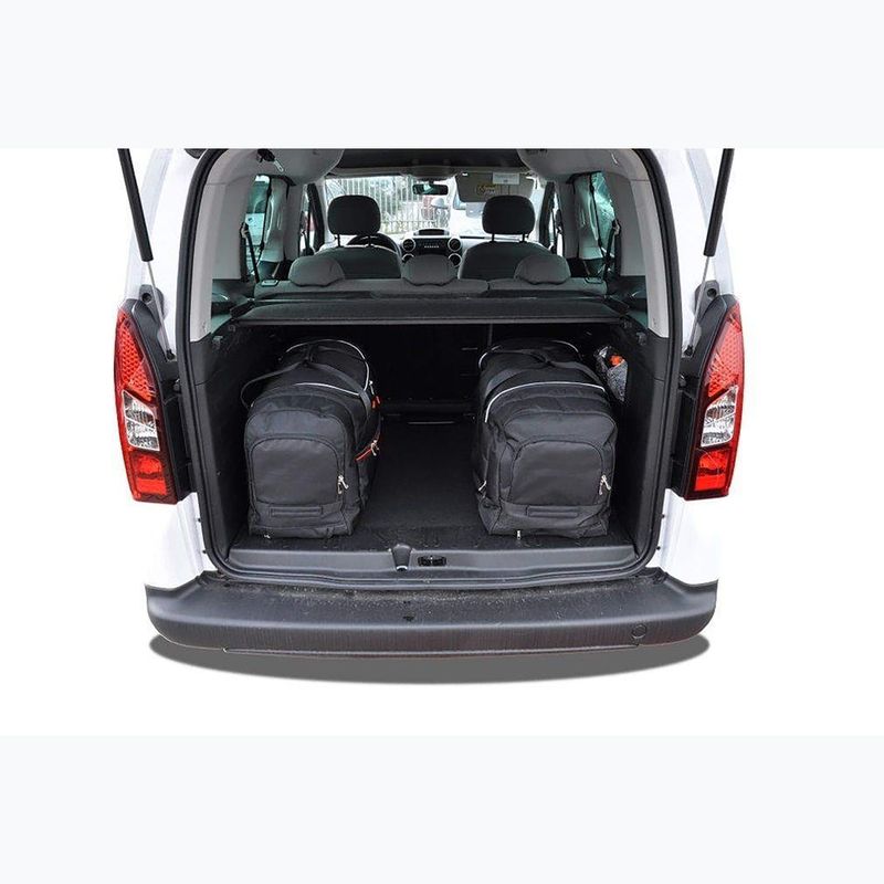 Gepäckträgertaschen-Set KJUST Citroen Berlingo 2008-2018 4 Stk black 20