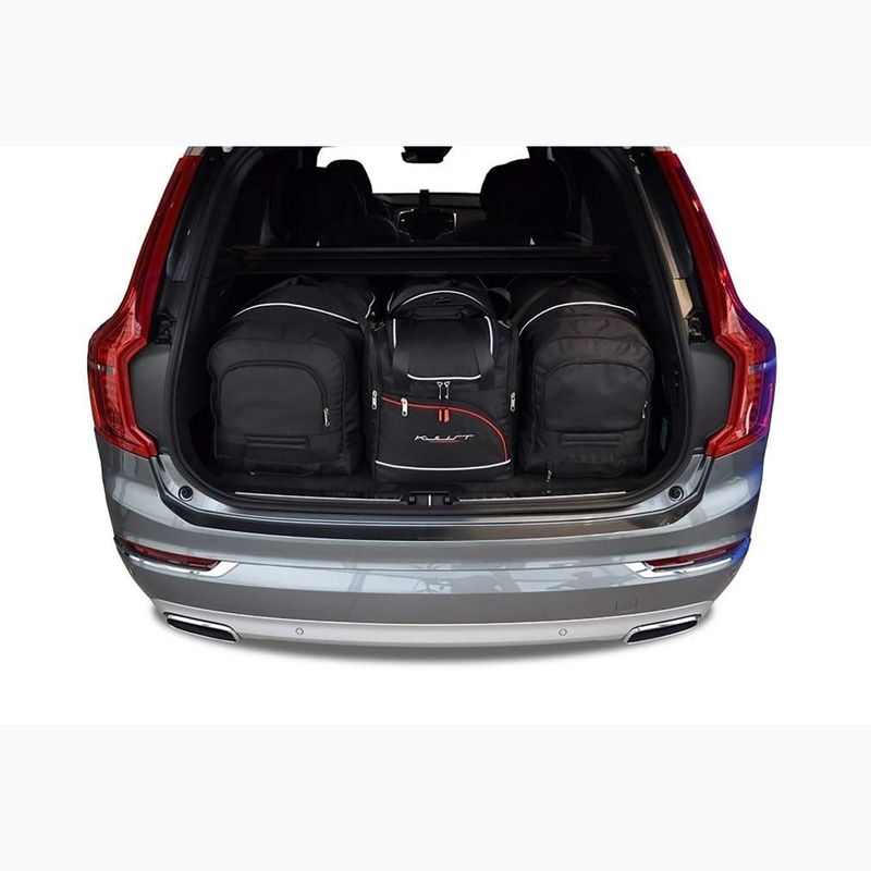 Gepäckträgertaschen-Set KJUST Volvo Xc90 Excellence 2014+ 4 Stk. Schwarz 16