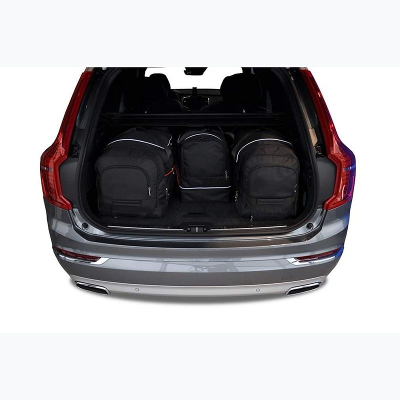 Gepäckträgertaschen-Set KJUST Volvo Xc90 Excellence 2014+ 4 Stk. Schwarz 17