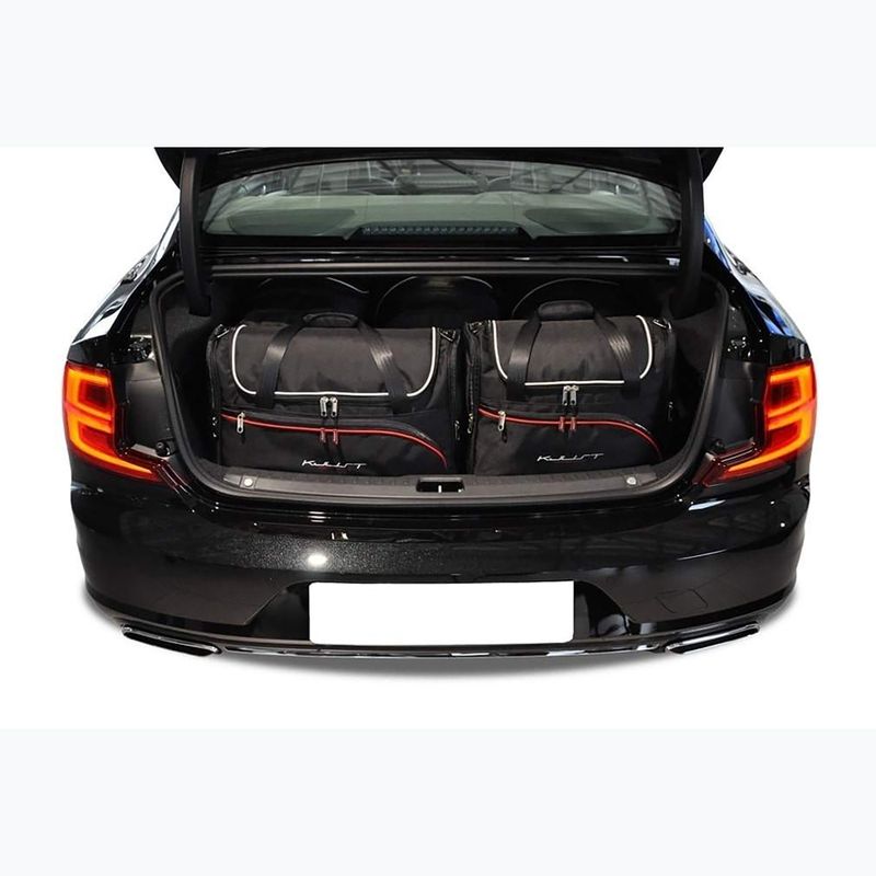 Gepäckträgertaschen-Set KJUST Volvo S90 2016+ 5 Stk. Schwarz 11