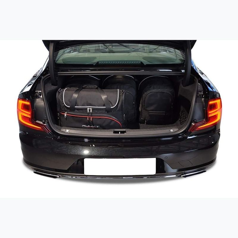 Gepäckträgertaschen-Set KJUST Volvo S90 2016+ 5 Stk. Schwarz 12