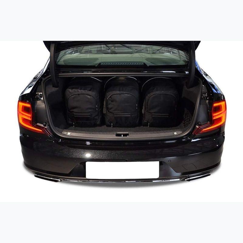 Gepäckträgertaschen-Set KJUST Volvo S90 2016+ 5 Stk. Schwarz 13