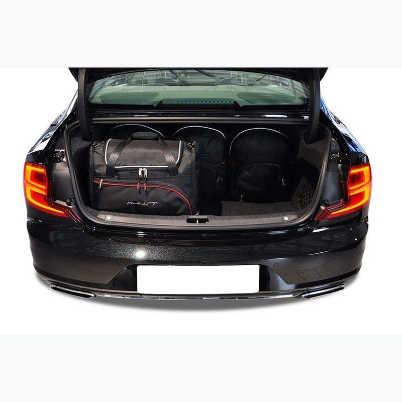 Gepäckträgertaschen-Set KJUST Volvo S90 2016+ 5 Stk. Schwarz 11