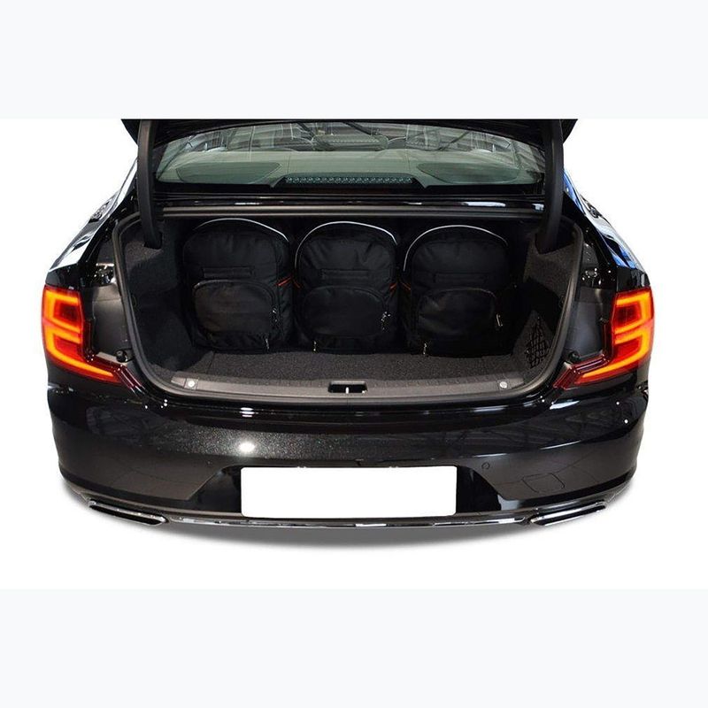 Gepäckträgertaschen-Set KJUST Volvo S90 2016+ 5 Stk. Schwarz 12