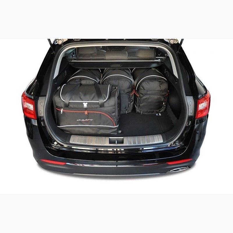 Gepäckträgertaschen-Set KJUST Kia Optima Kombi 2016-2019 5 Stk black 17