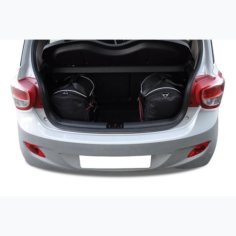 Gepäckträgertaschen-Set KJUST Hyundai I10 2013-2020 4 Stk black 12