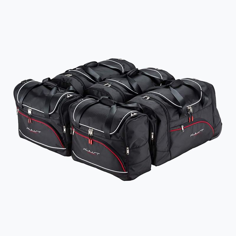Gepäckträgertaschen-Set KJUST Opel Astra Limousine 2012-2019 5 Stk. Schwarz