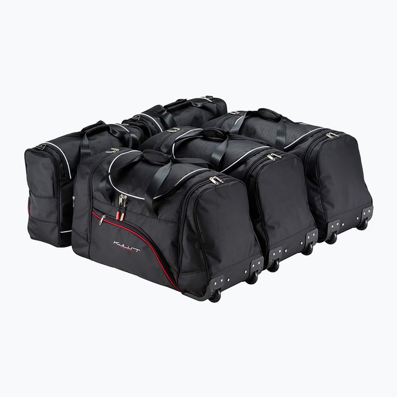 Gepäckträgertaschen-Set KJUST Opel Astra Limousine 2012-2019 5 Stk. Schwarz 2