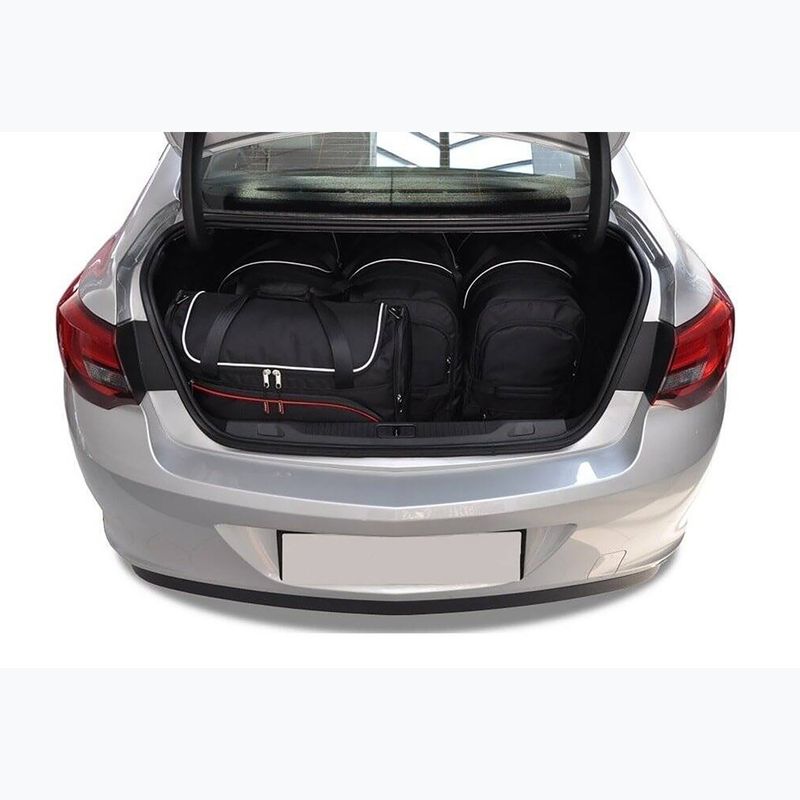 Gepäckträgertaschen-Set KJUST Opel Astra Limousine 2012-2019 5 Stk. Schwarz 12