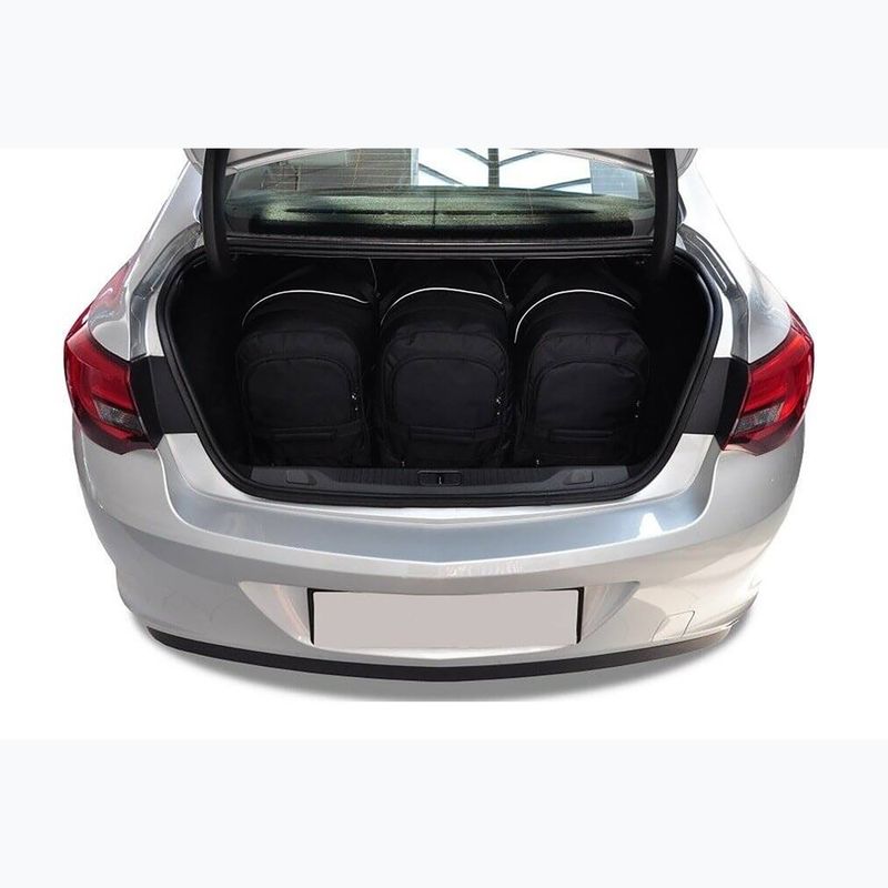 Gepäckträgertaschen-Set KJUST Opel Astra Limousine 2012-2019 5 Stk. Schwarz 13