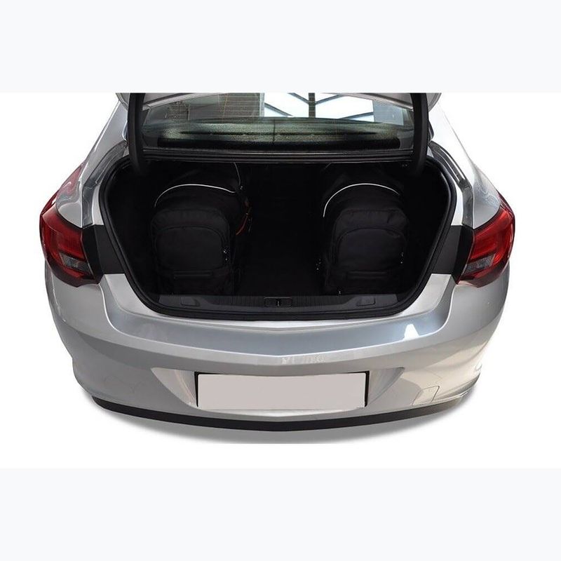 Gepäckträgertaschen-Set KJUST Opel Astra Limousine 2012-2019 5 Stk. Schwarz 14