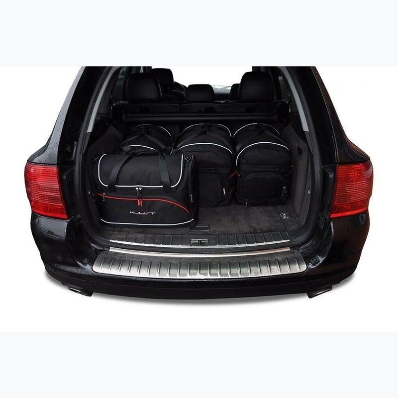 Gepäckträgertaschen-Set KJUST Porsche Cayenne 2002-2010 5 Stk. Schwarz 13