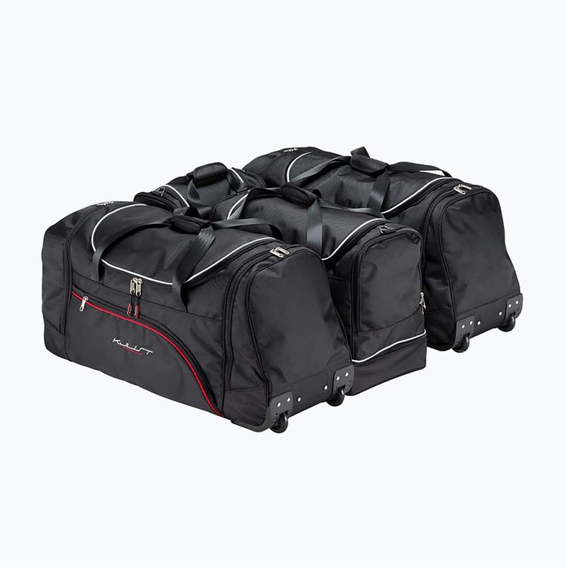 Gepäckträgertaschen-Set KJUST Citroen Ds4 Hatchback 2011-2015 4 Stk black 2