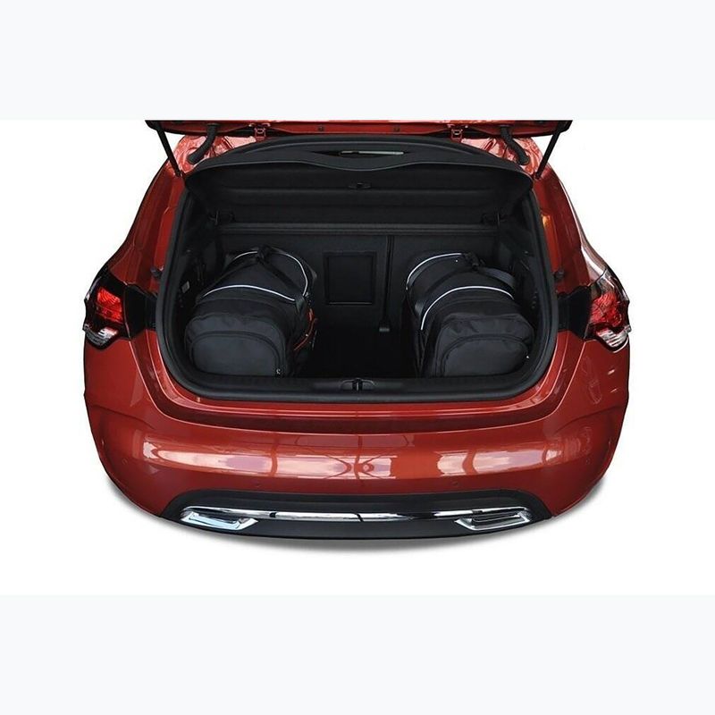 Gepäckträgertaschen-Set KJUST Citroen Ds4 Hatchback 2011-2015 4 Stk black 17