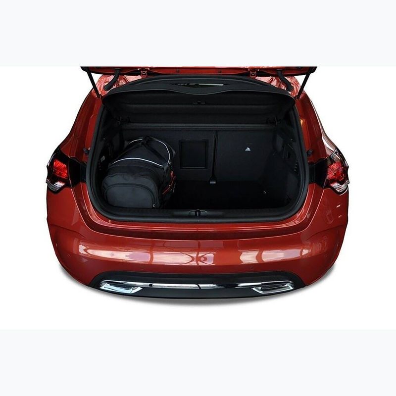 Gepäckträgertaschen-Set KJUST Citroen Ds4 Hatchback 2011-2015 4 Stk black 18