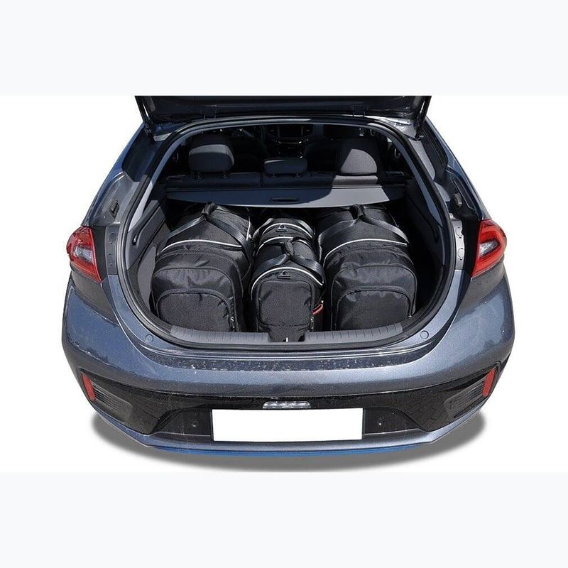 Gepäckträgertaschen-Set KJUST Hyundai Ioniq Electric 2016-2019 4 Stk black 15