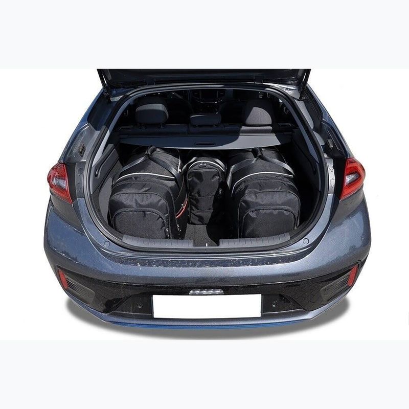 Gepäckträgertaschen-Set KJUST Hyundai Ioniq Electric 2016-2019 4 Stk black 16