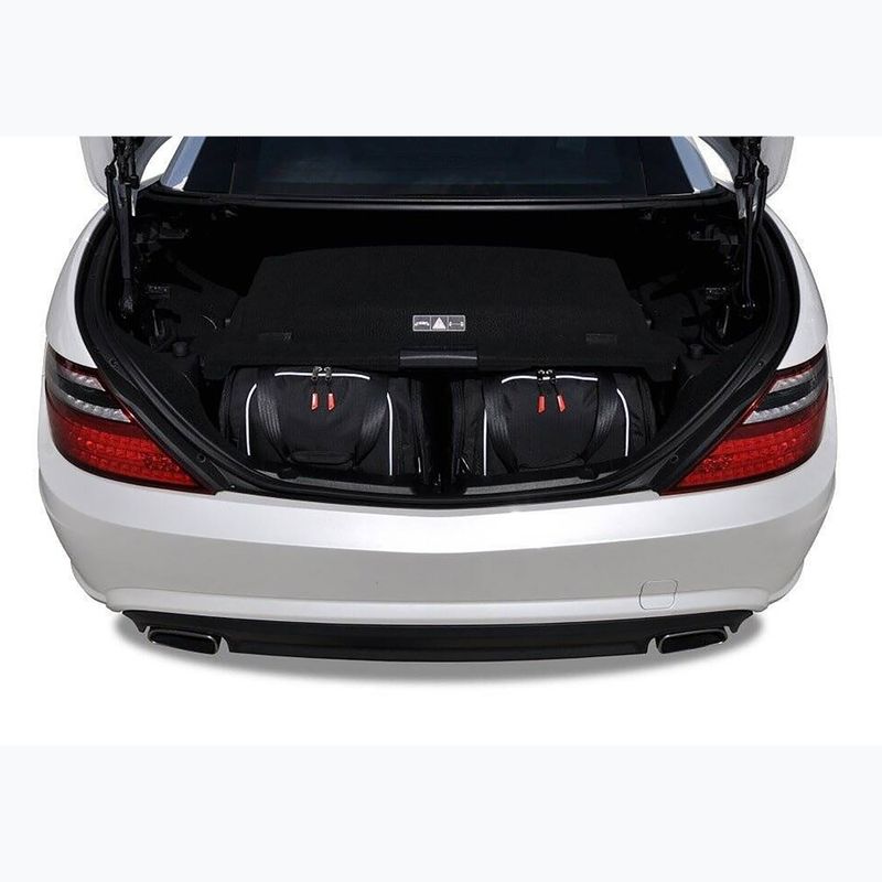 Gepäckträgertaschen-Set KJUST Mercedes-Benz Slk 2011-2015 2 Stk. Schwarz 13
