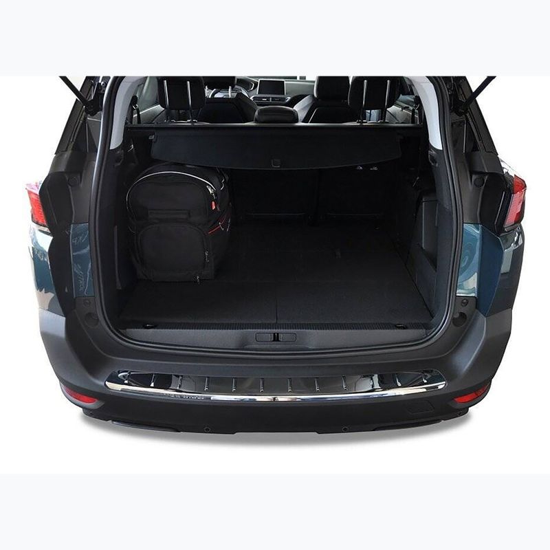 Gepäckträgertaschen-Set KJUST Peugeot 5008 2017+ 5 Stk. Schwarz 16