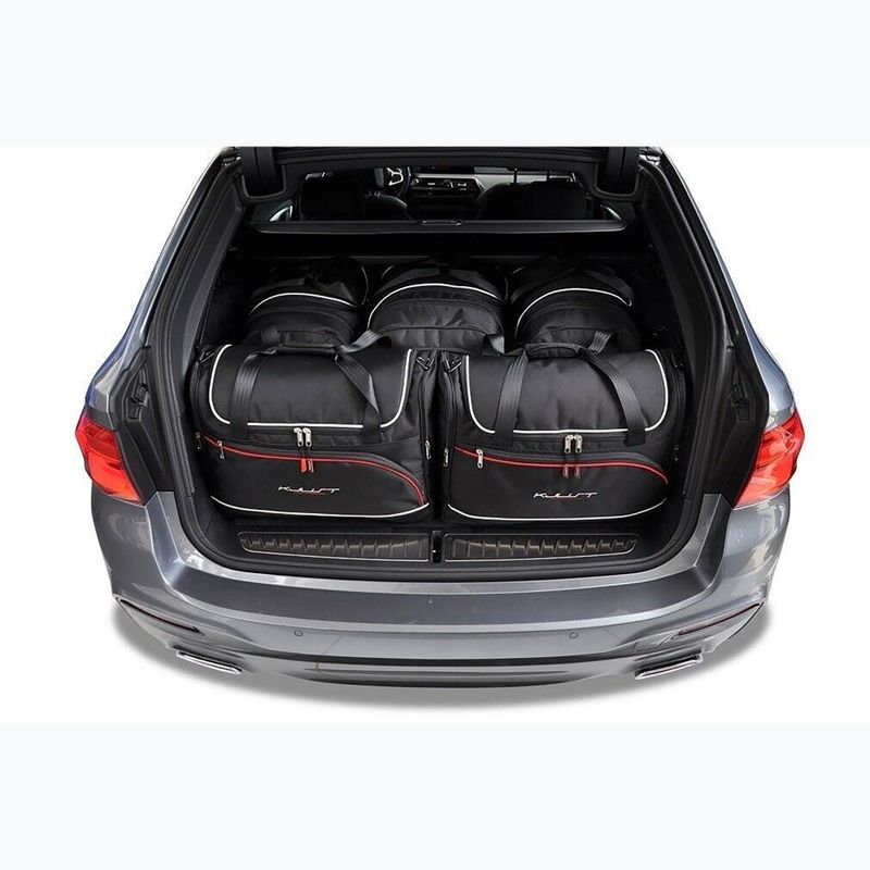 Gepäckträgertaschen-Set KJUST BMW 5 Touring 2017-2023 5 Stk black 12