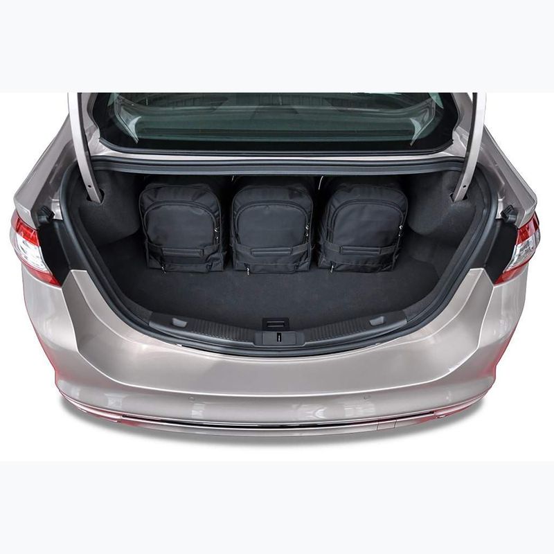 Gepäckträgertaschen-Set KJUST Ford Mondeo Limousine 2014-2021 5 Stk black 17