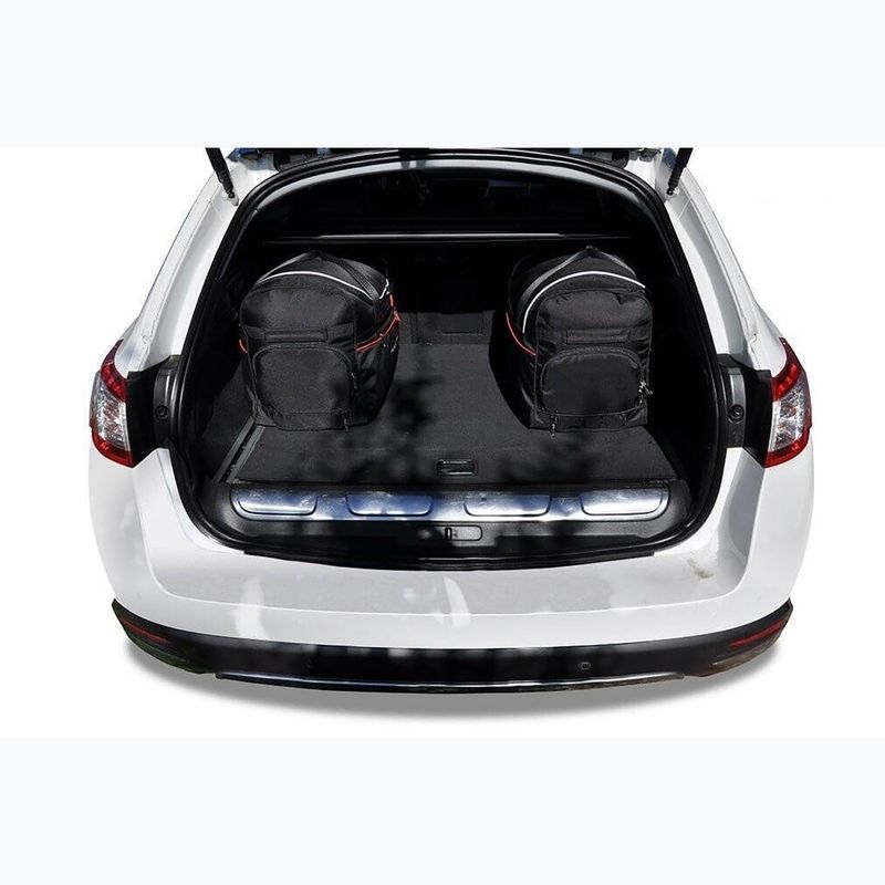 Gepäckträgertaschen-Set KJUST Peugeot 508 Rhx 2012-2014 5 Stk. Schwarz 15