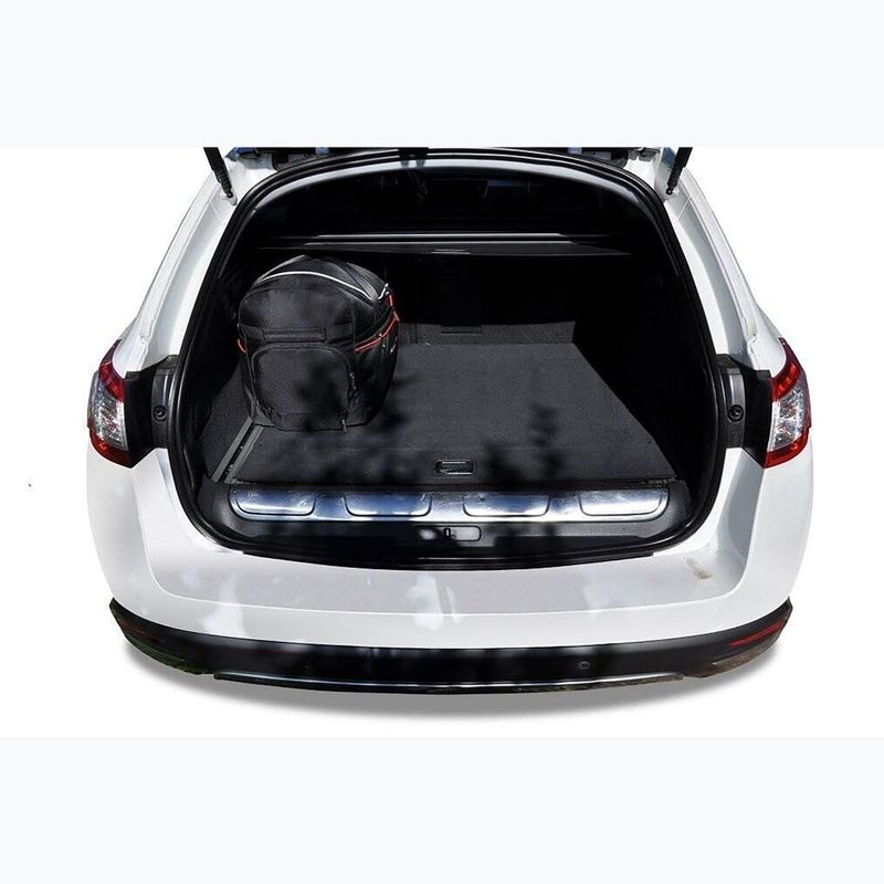 Gepäckträgertaschen-Set KJUST Peugeot 508 Rhx 2012-2014 5 Stk. Schwarz 16