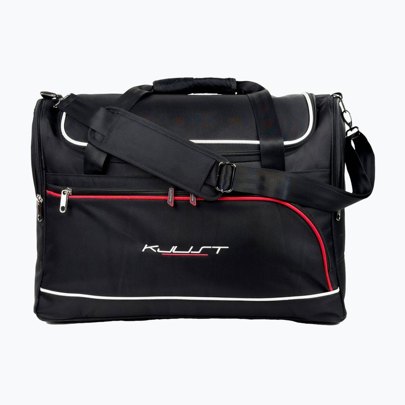 KJUST Audi A3 Cabrio 2014-2016 Gepäckraumtaschen Set 4 Stück schwarz 2