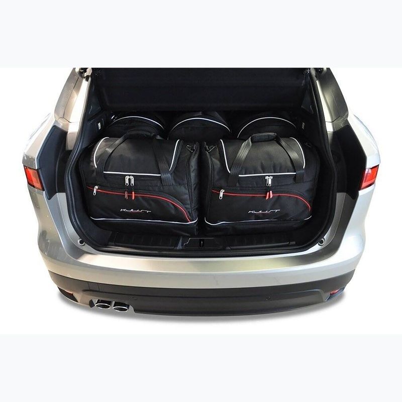 Gepäckträgertaschen-Set KJUST Jaguar F-Pace 2015+ 5 Stk black 16