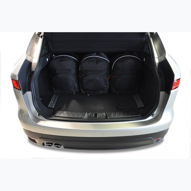 Gepäckträgertaschen-Set KJUST Jaguar F-Pace 2015+ 5 Stk black 18