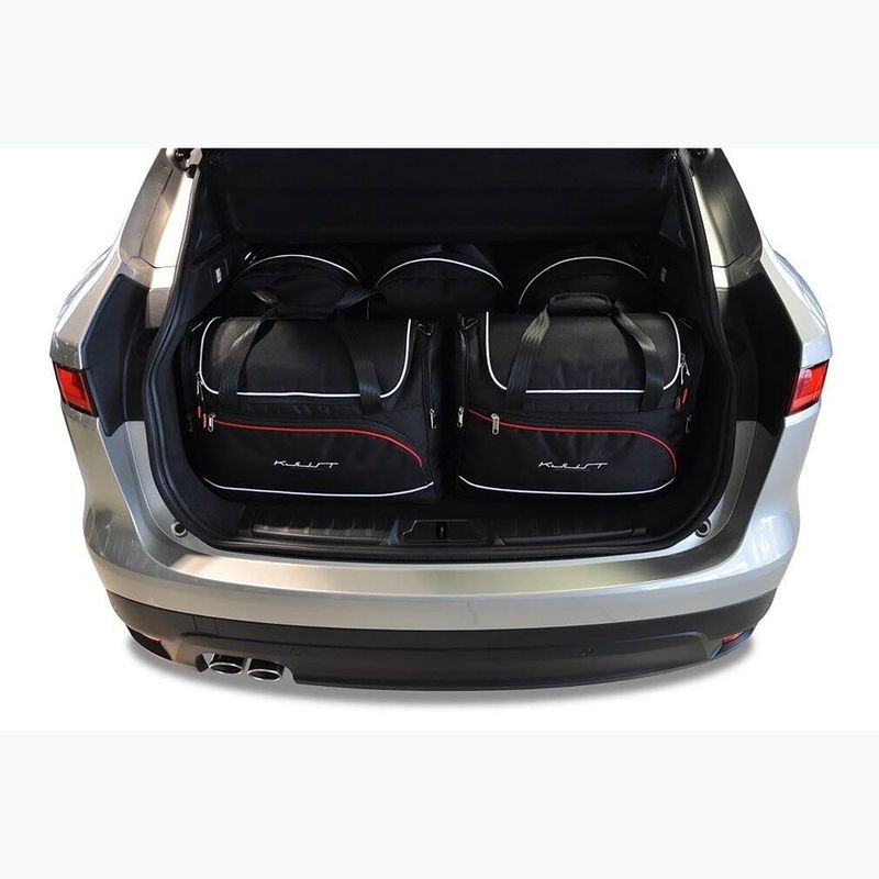 Gepäckträgertaschen-Set KJUST Jaguar F-Pace 2015+ 5 Stk black 16