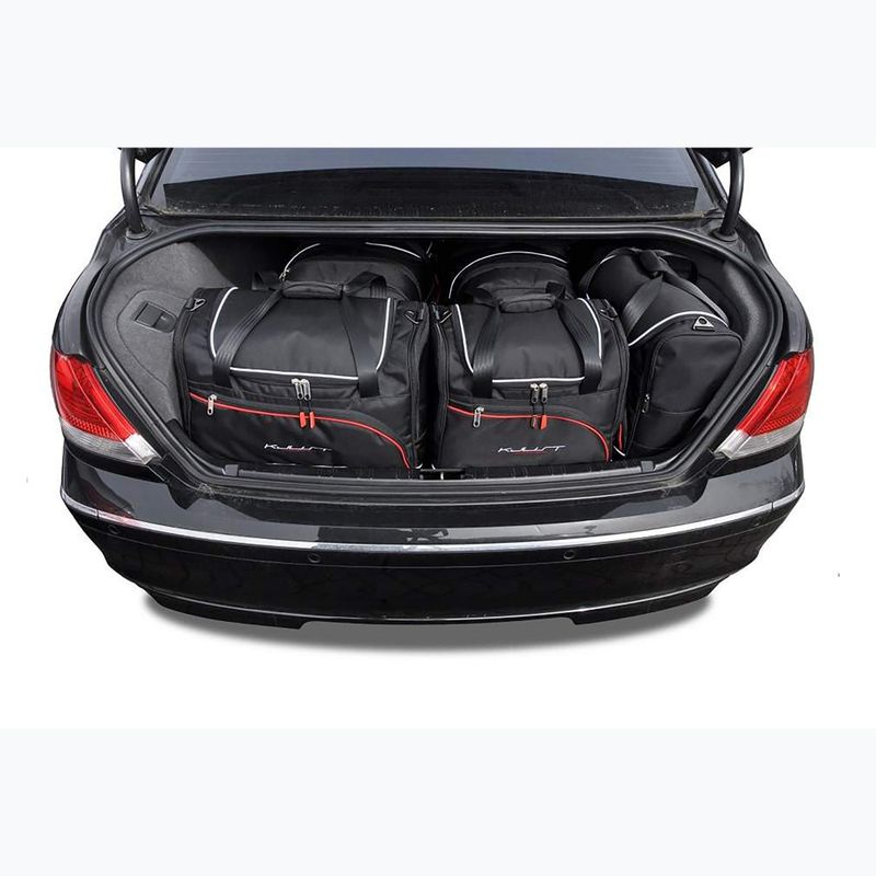 KJUST BMW 7er Kofferraumtaschen Set 2001-2008 5 Stück schwarz 14